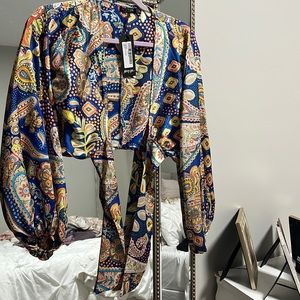 Nasty gal Puff sleeve blouse